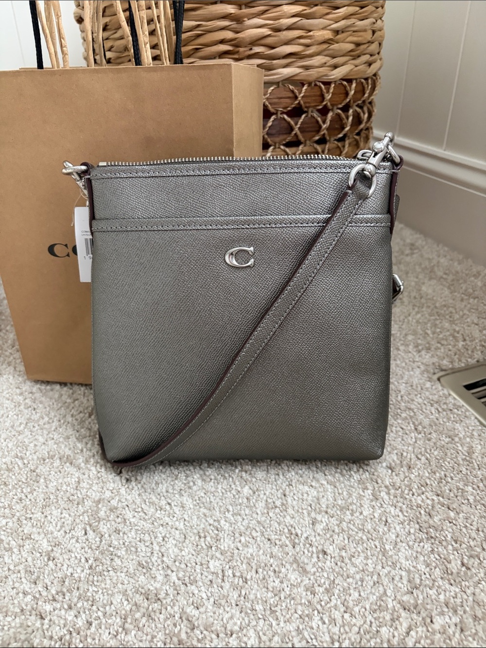 COACH Kitt Messenger Crossbody Bag C Logo RETAIL not outlet! Price Firm